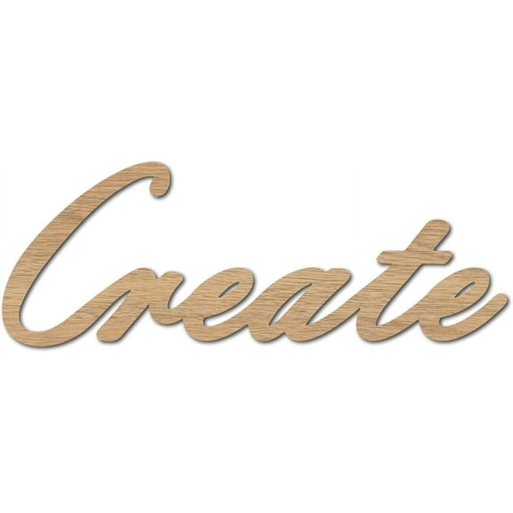 Create Laser Cut Wood Letter Sign Wall Decor Cutouts Unfinished Wooden Signs Wall Art Basswood Hanging Sculpture Decoration