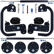 Create a Luxurious Murphy Bed Hardware kit, Including a Beginner DIY Template Installation Video and a Suspended semi air Hydraulic Rod air Spring System Horizontal, King/California King