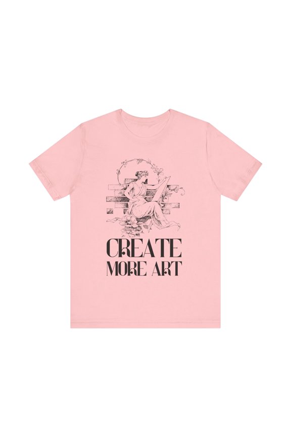 Create More Art (Unisex Jersey Short Sleeve T-shirt) - Cre8ta