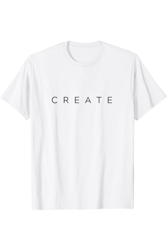 Create T-ShirtMen and women, Black T-shirt, size: Extra large S-4XL