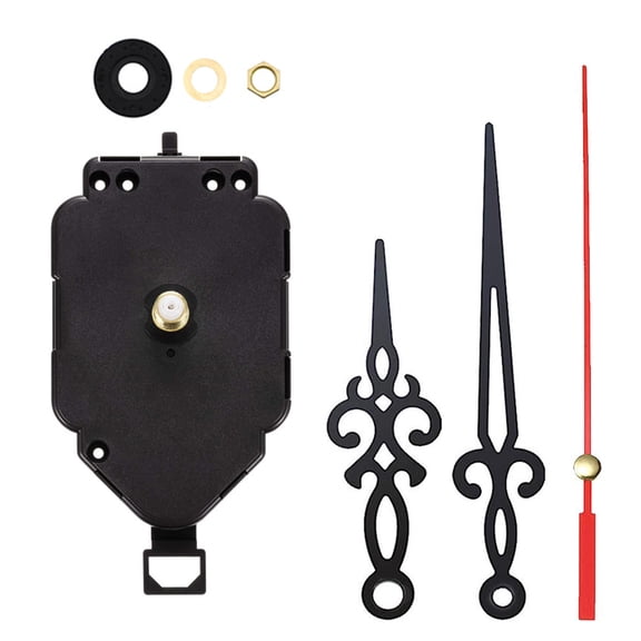 Create Wall Clock with Pendulum Clockwork and Elegant Metal Pointers Clock Movement for Creating Wall Clock