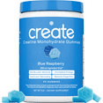 thumbnail image 1 of Create Blue Raspberry Creatine Gummies – 1.5g Creatine Monohydrate, Boost Strength & Focus, 90 Ct, 1 of 10