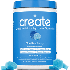 Raw Nutrition Essentials Creatine Monohydrate, Blue Raspberry, 50 ...