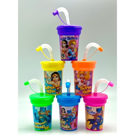 Create Your Own DC Hero Sipper Cups