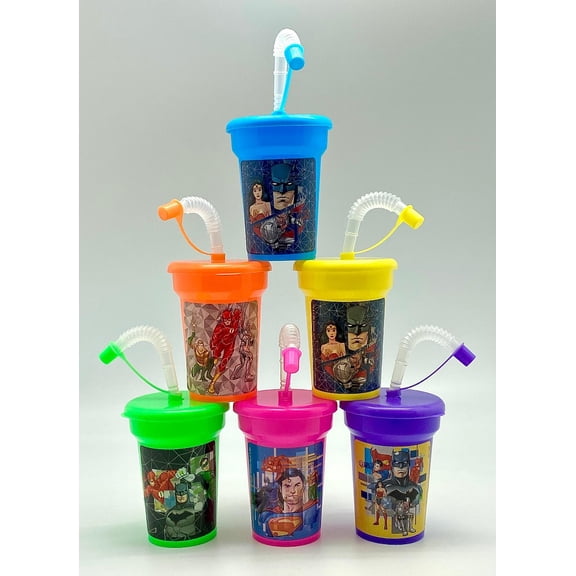 Create Your Own Justice League Sipper Cups