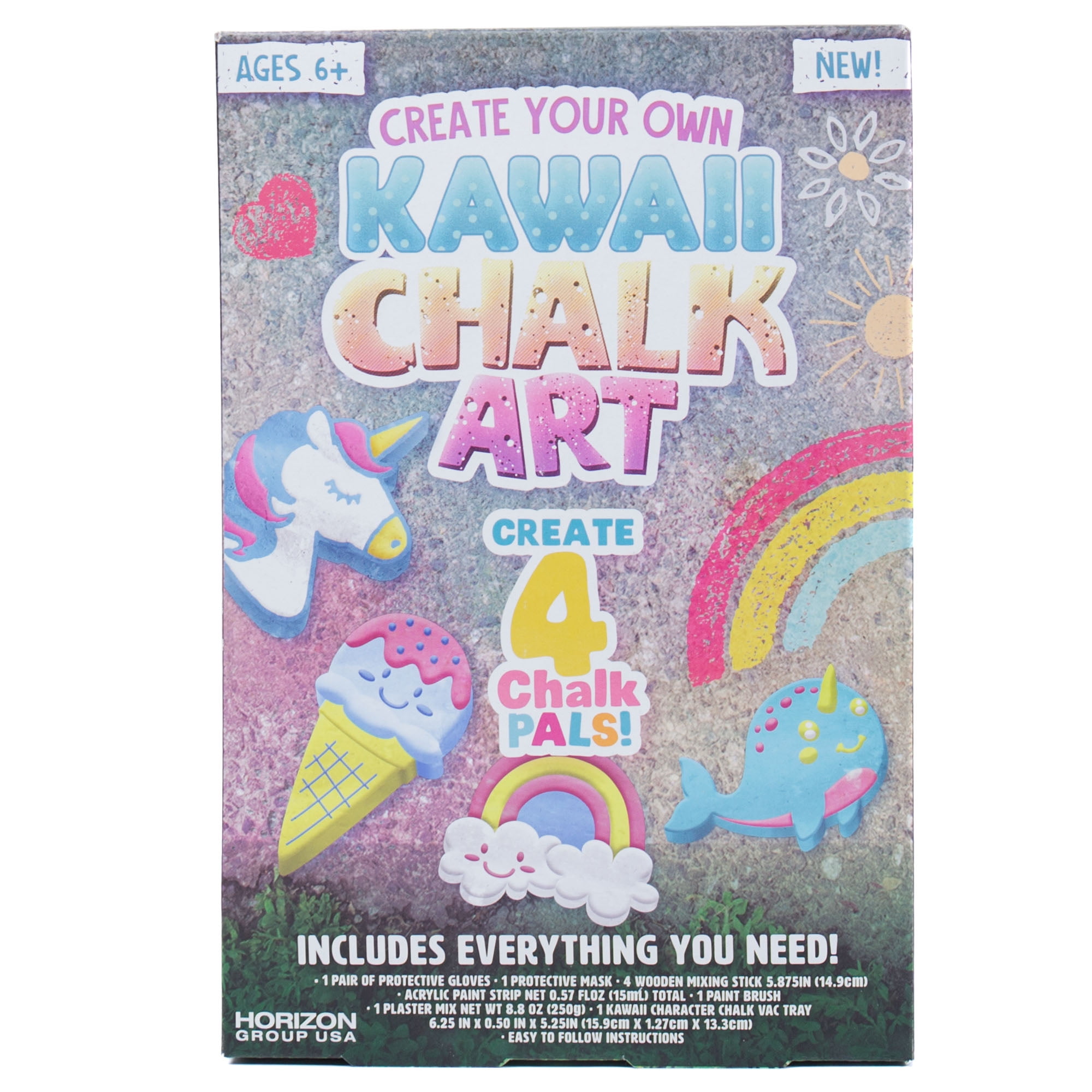 Create Your Own Kawaii Chalk Art