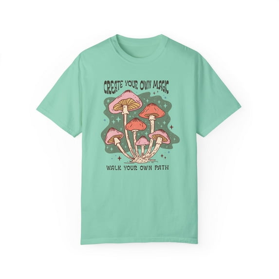 Create Your Own Magic Mushroom Boho Unisex Shirt, Walk Your Own Path Shirt