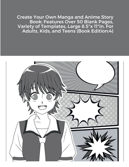 $1/mo - Finance Blank Manga Comic Book: Make Your Own Manga & Anime Comic  Book, Pink Cover, Gray Border - 110 Pages - Over 20 Different Templates -  8.5 x 11 (Manga