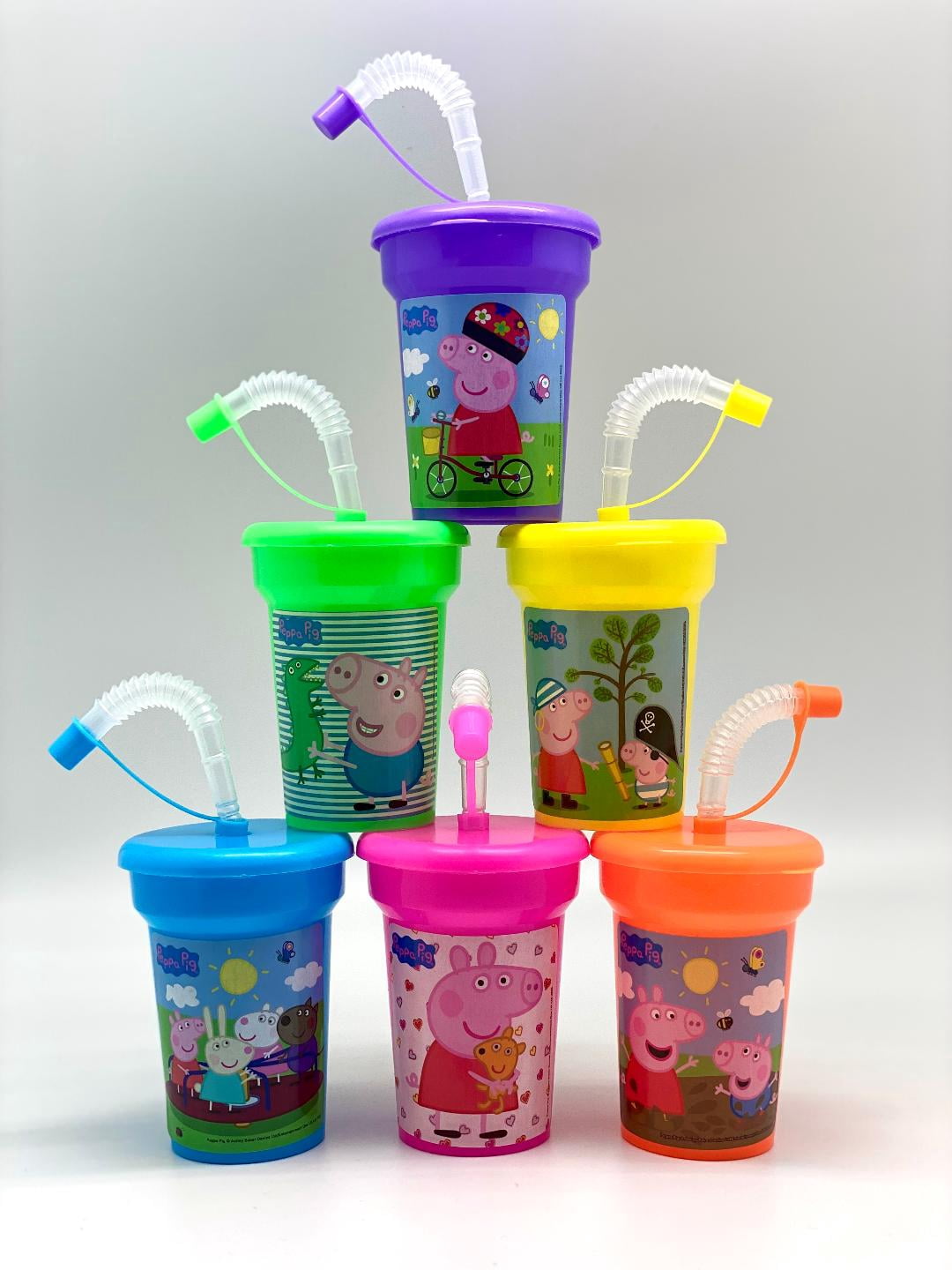Floppa Cups Create Your Own “Peppa Pig“ Sipper Cups - Walmart.com
