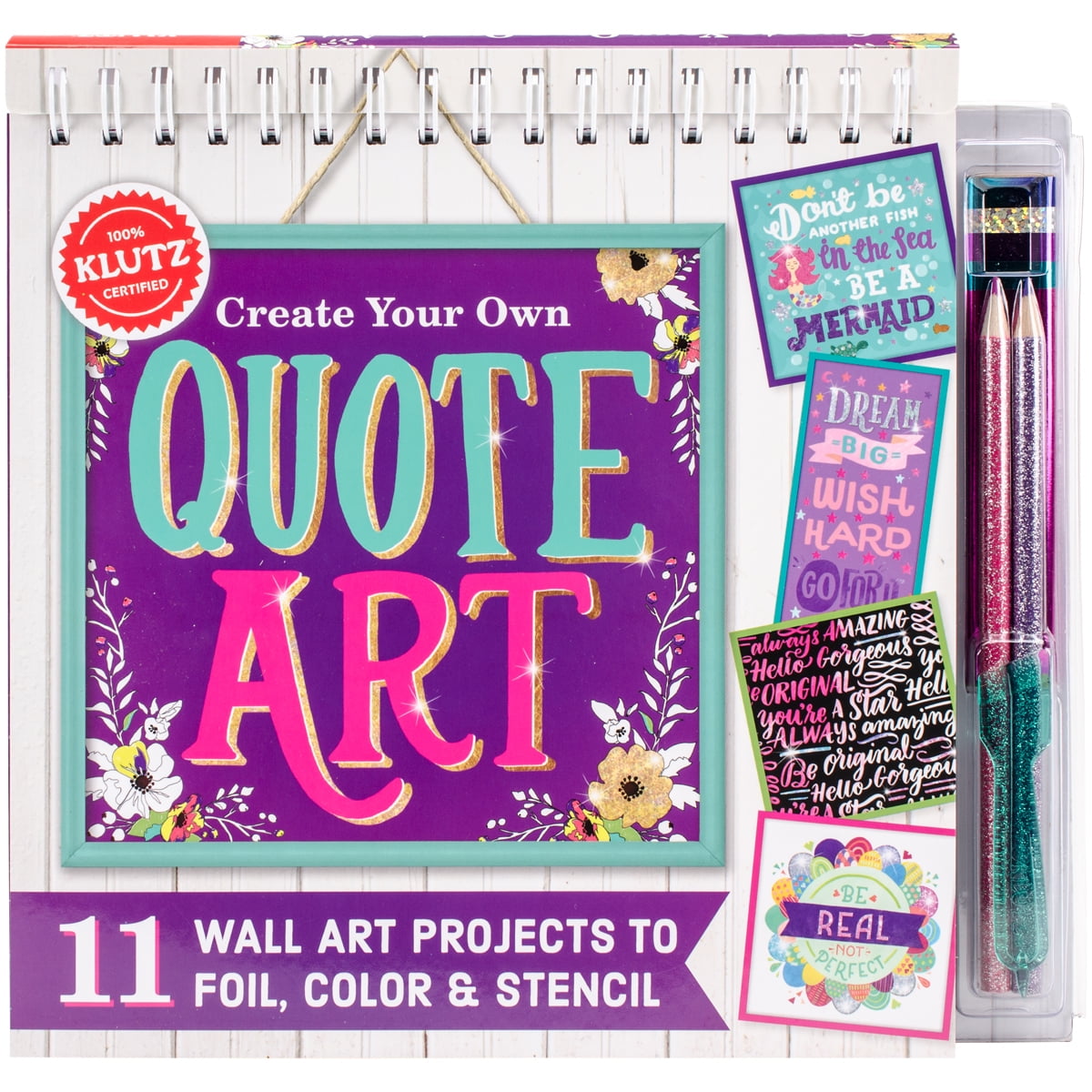 Create Your Own Quote Art Book Kit