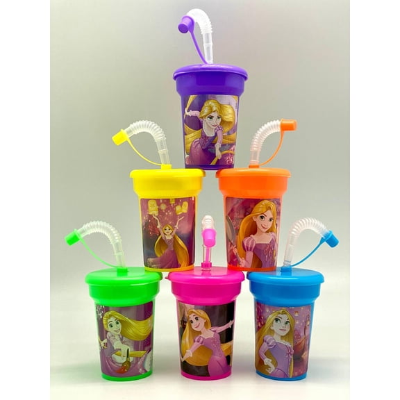 Create Your Own Rapunzel Sipper Cups