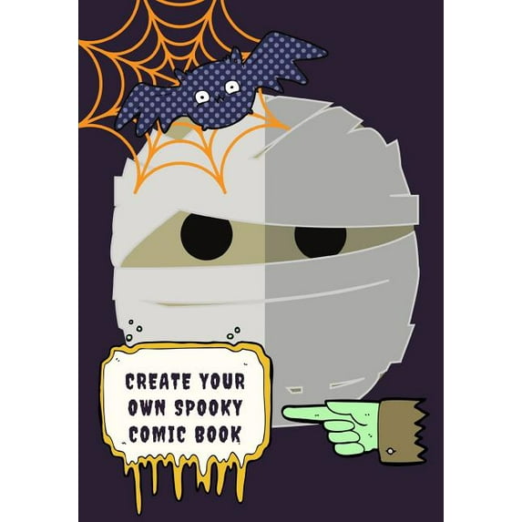 Create Your Own Spooky Comic Book (Paperback)