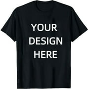 Create Your Own Style with Customized Unisex Team T-shirts - Add Photos, Text, and Logo for a Personalized Touch!