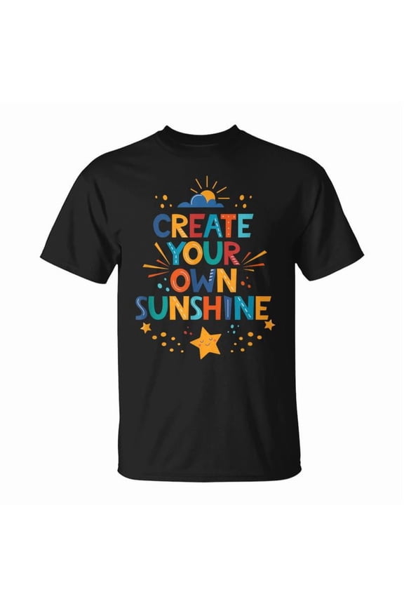 Create Your Own Sunshine Coloring T-Shirt