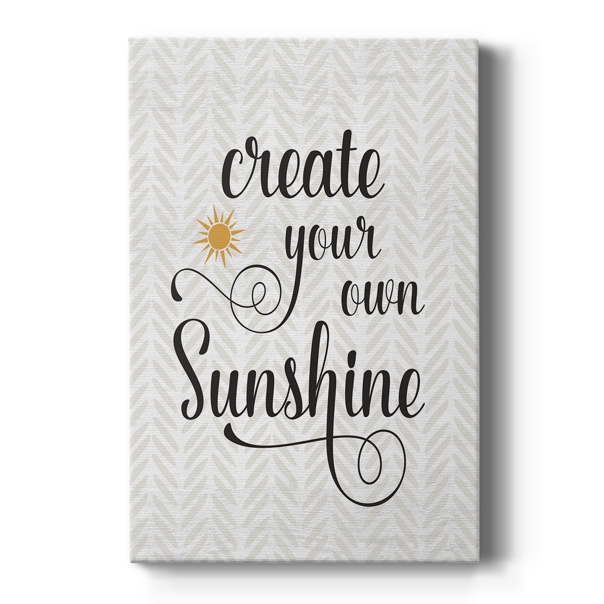 Create Your Own Sunshine Premium Gallery Wrapped Canvas - Ready to Hang