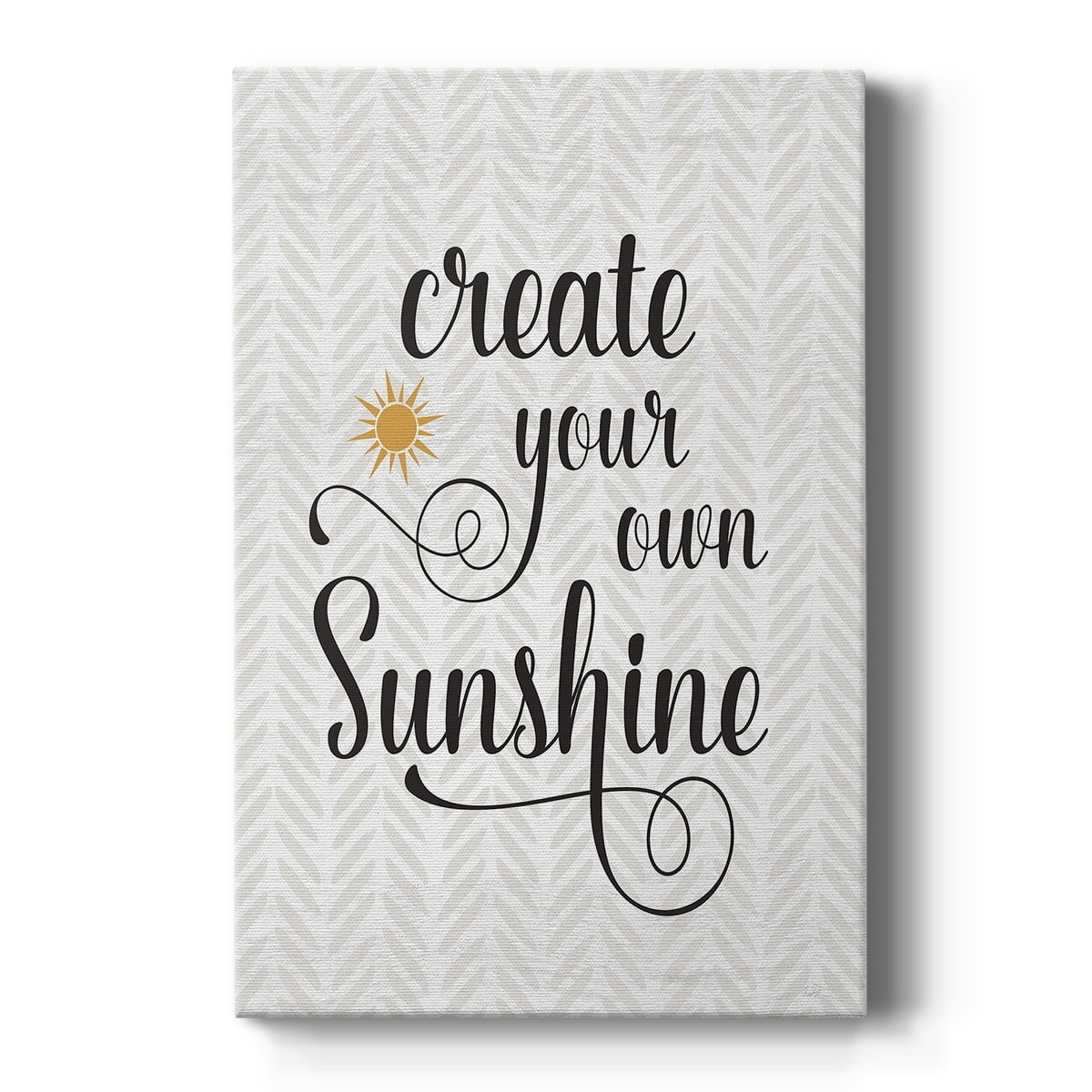 Create Your Own Sunshine Premium Gallery Wrapped Canvas - Ready to Hang