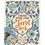 Create Your Own Tarot Deck With a Full Set of Cards to Color, Paperback