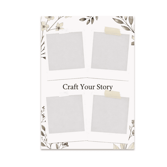 Create Your Story - Personalized Photo Collage - 13x19 Poster Print