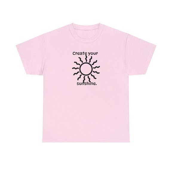 Create Your Sunshine Unisex Heavy Cotton Tee