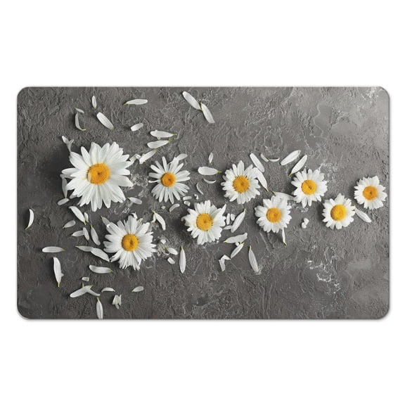 Create a Spa Oasis Luxurious 20x32 Medallion Floral Pattern Bath Mat, Quick Drying & Absorbent