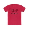 thumbnail image 1 of Create your World - Men's Cotton Crew Tee, 1 of 7