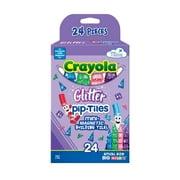 CreateOn Crayola Glitter Mini Magnetic PIP-Tiles 24-Piece Set