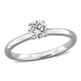 thumbnail image 1 of Created Forever Women's 1/2 CT Lab Created Diamond 14K White Gold Solitaire Engagement Ring (H-I, SI-I1), 1 of 9