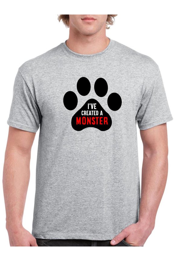 Created Monster Petparent T-Shirt Men -Smartprints Designs, Male Small