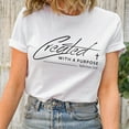 thumbnail image 1 of Created With a Purpose Shirt, Christian Gift, Inspirational Shirt, Religious Gifts, Faith Shirt, Christian T Shirt, Christian Tshirt (Colors:Baby Blue; Sizes:S;), 1 of 1
