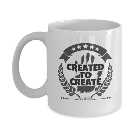 Created To Create Creative Artists Coffee & Tea Gift Mug