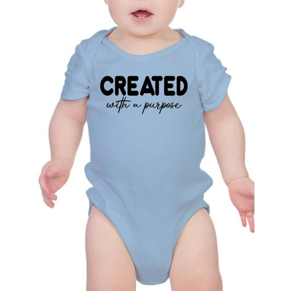 Created With A Purpose Bodysuit Infant -Smartprints Designs, 18 Months