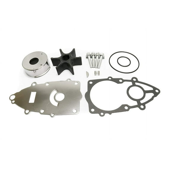 Createshao Outboard Water Pump Impeller Repair Kits for Yamaha Replacement Water Pump 60X-W0078-00 200 225 250 300 HP Outboard Motor 18-3516
