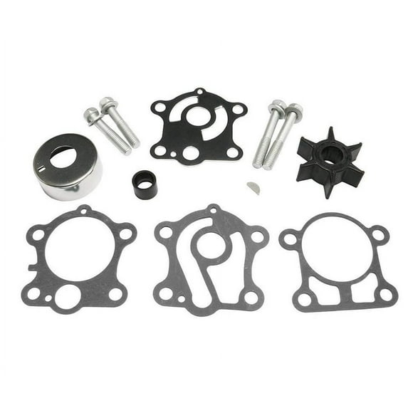Createshao Outboard Water Pump Impeller Repair Kits for Yamaha Replacement Water Pump Housing 40HP 50HP 6H4-W0078 6H4-W0078-00