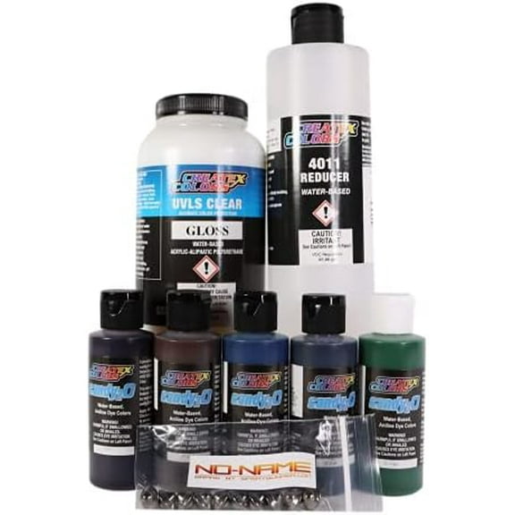 Createx 2oz Candy2o Most Popular Paint Set with Reducer and 4050+ UMOs$$Art & Craft