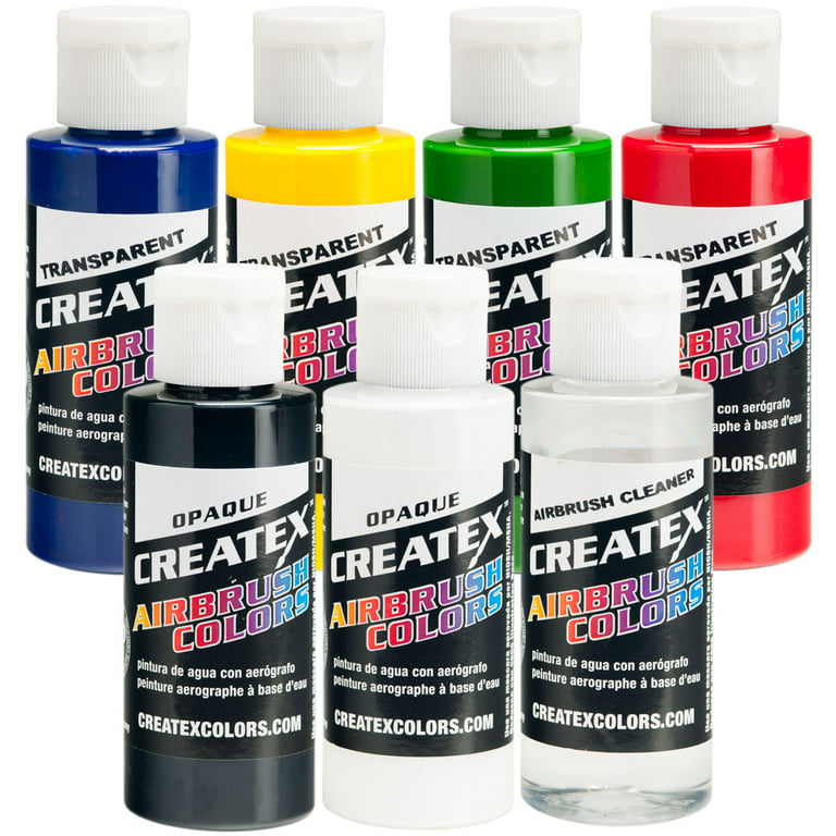 Createx Airbrush Colors Transparent Medium Gray 4 oz.