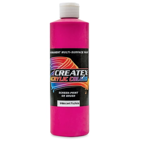 Createx Acrylics - Iridescent Fuchia, Pint