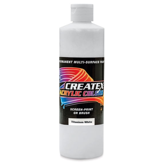 Createx Acrylics - Titanium White, Pint