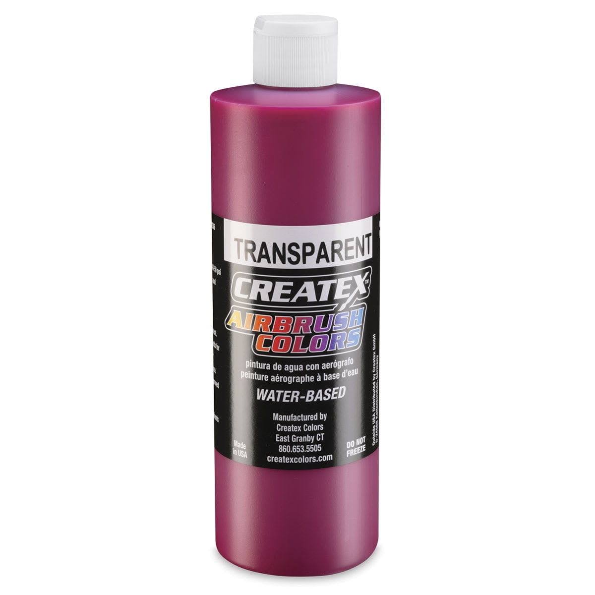 Createx Airbrush Color - 16 oz, Transparent Fuchsia