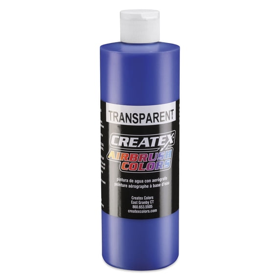 Createx Airbrush Color - 16 oz, Transparent Ultramarine Blue