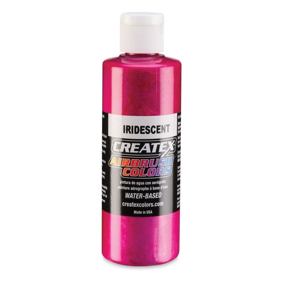 Createx Airbrush Color - 4 oz, Iridescent Fuchsia