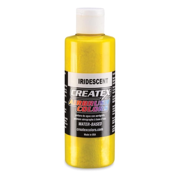 Createx Airbrush Color - 4 oz, Iridescent Yellow