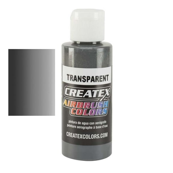 Createx Airbrush Color 4 oz. Transparent Medium Gray