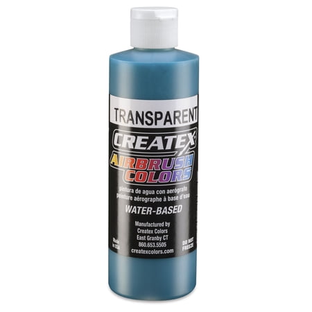 Createx Airbrush Color - 8 oz, Transparent Aqua