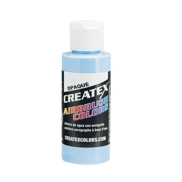 Createx Airbrush Color, Opaque, 2 oz., Sky Blue