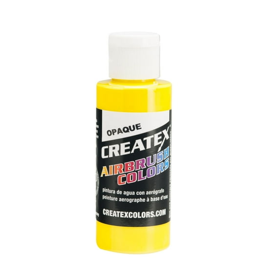 Createx Airbrush Color, Opaque, 2 oz., Yellow