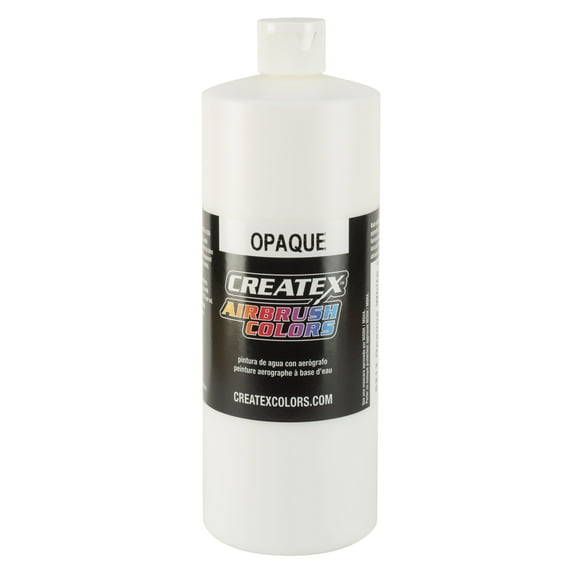 Createx Airbrush Color, Opaque, 32 oz., White