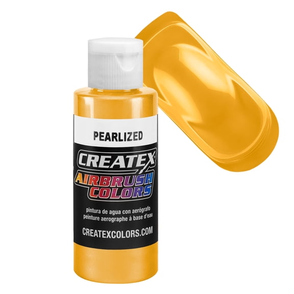Createx Airbrush Color, Pearlized, 2 oz., Copper