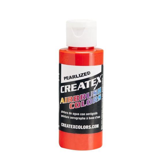 Createx Airbrush Color, Pearlized, 2 oz., Tangerine