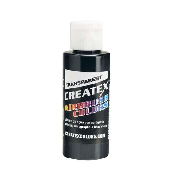 Createx Airbrush Color, Regular, 2 oz., Tinting Black