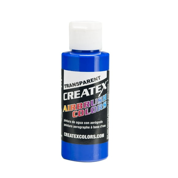 Createx Airbrush Color, Regular, 2 oz., Ultramarine